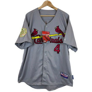 Majestic Yadier Molina Size 54 St Louis‎ Cardinals Cool Base 2011 World Series